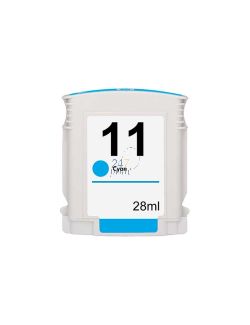 Compatible HP HP 11 / C4836A Inkt Cartridge  Cyaan van 247print.nl