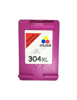 Refilled HP N9K07AE Inkt Cartridge  3- Kleuren van 247print.nl