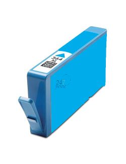 Compatible HP CB323EE Inkt Cartridge Cyaan van 247print.nl