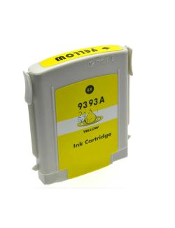 Compatible HP C9393AE Inkt Cartridge  Geel van 247print.nl