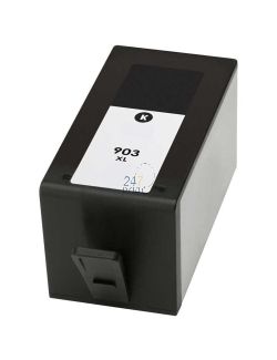 Compatible HP 903XLBK / T6M15AE Inkt Cartridge  Zwart van 247print.nl