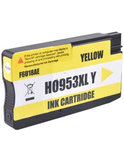 Compatible HP 953XLM /F6U18AE Inkt Cartridge  Geel van 247print.nl