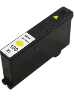 Compatible LEXMARK 100XL 014N1071E Inkt Cartridge Geel van 247print.nl