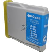 Compatible BROTHER LC-1000C Inkt Cartridge  Cyaan van 247print.nl