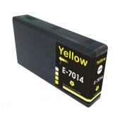 Compatible EPSON T70144010 / T7014 Inkt Cartridge  Geel van 247print.nl