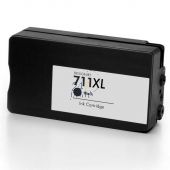 Compatible HP 711XL /  CZ133A Inkt Cartridge  Zwart van 247print.nl