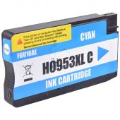 Compatible HP 953XLC / F6U16AE Inkt Cartridge  Cyaan van 247print.nl