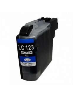 Compatible BROTHER LC-123BK Inkt Cartridge  Zwart van 247print.nl