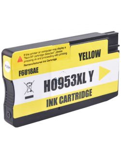 Compatible HP 953XLM /F6U18AE Inkt Cartridge  Geel van 247print.nl