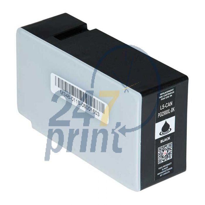 Compatible CANON Pgi-2500xlbk Inkt Cartridge  Zwart van 247print.nl