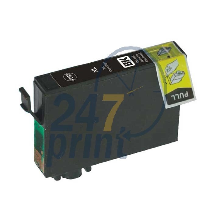 Compatible EPSON T1631 Inkt Cartridge  Zwart van 247print.nl