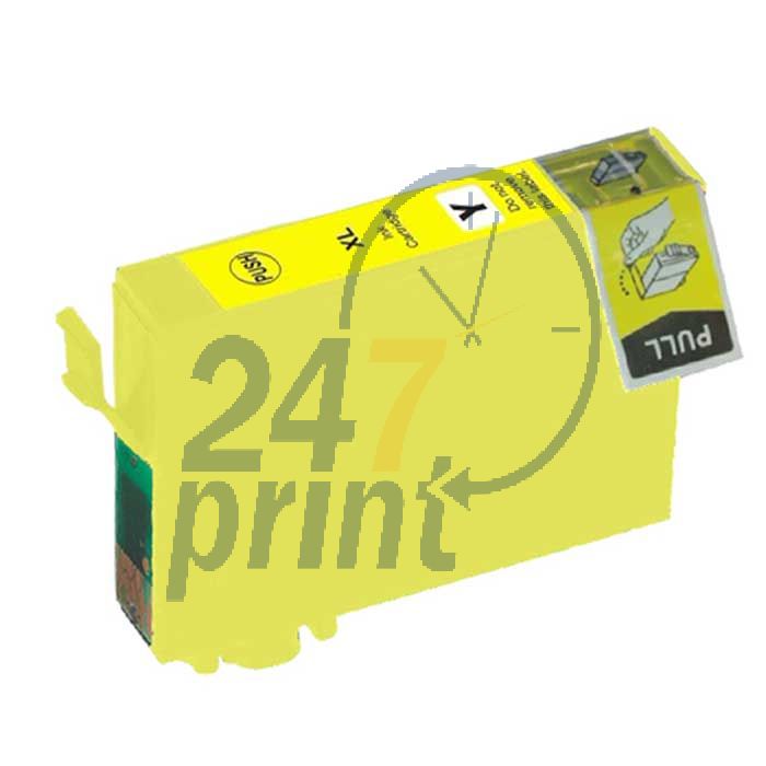 Compatible EPSON T1634 Inkt Cartridge  Geel van 247print.nl