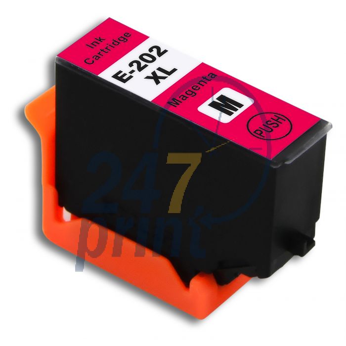 Compatible EPSON 202XL / C13T02H34010 Inkt Cartridge  Magenta van 247print.nl
