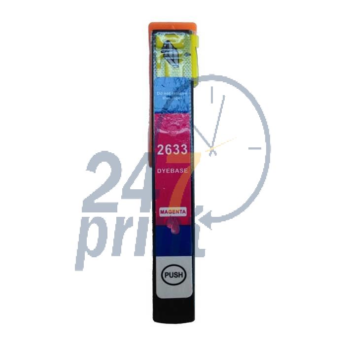 Compatible EPSON T2633 Inkt Cartridge  Magenta van 247print.nl