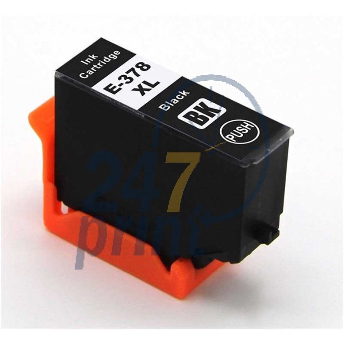 Compatible EPSON 378XL / C13T37914010 Inkt Cartridge  Zwart van 247print.nl