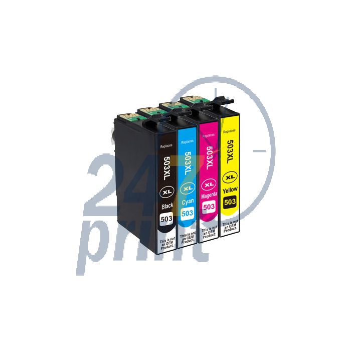 Compatible EPSON 503XL / C13T09R24010 Inkt Cartridge  Cyaan van 247print.nl