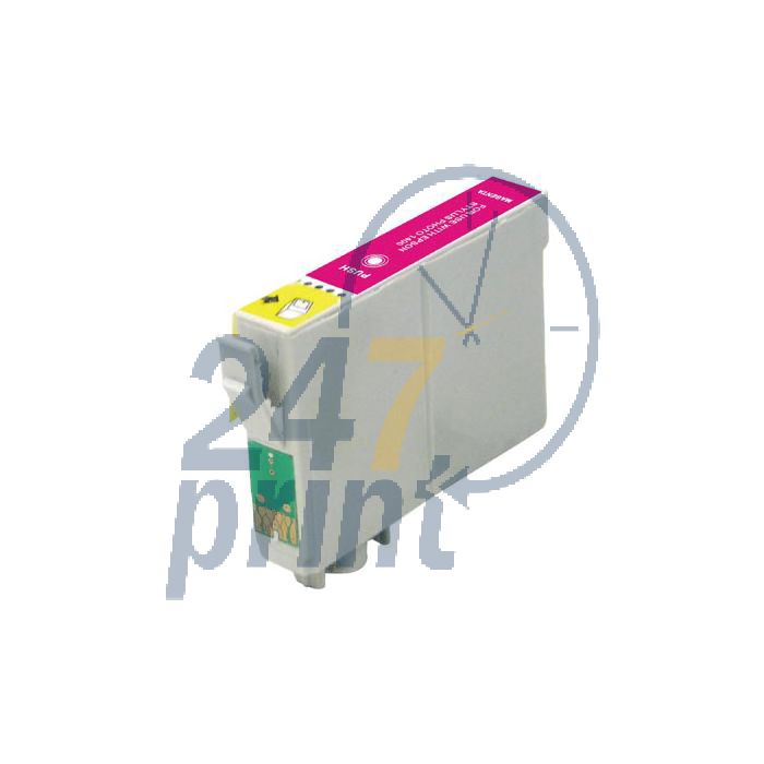 Compatible EPSON T0713 Inkt Cartridge  Magenta van 247print.nl