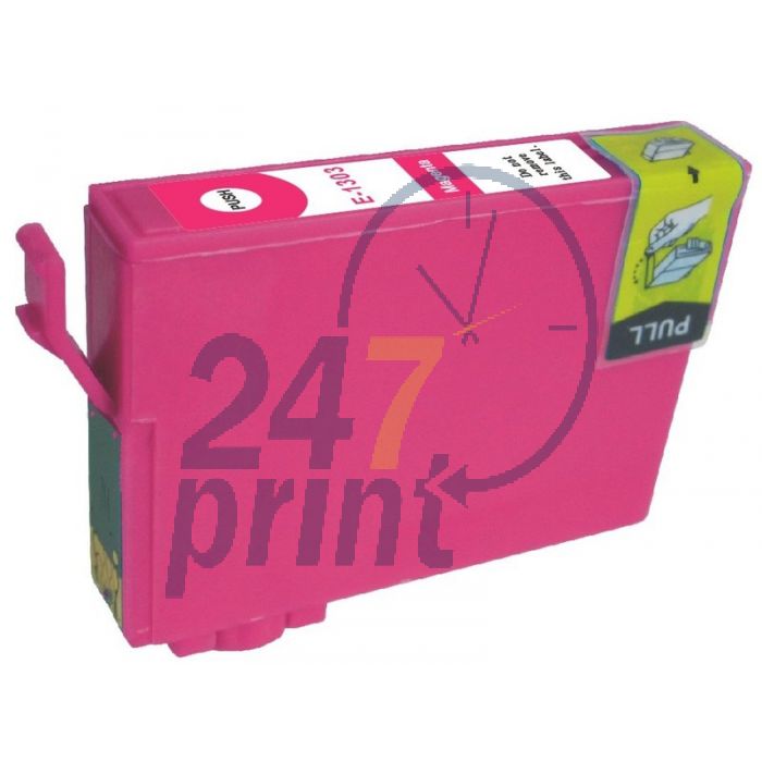 Compatible EPSON T1303 Inkt Cartridge  Magenta van 247print.nl