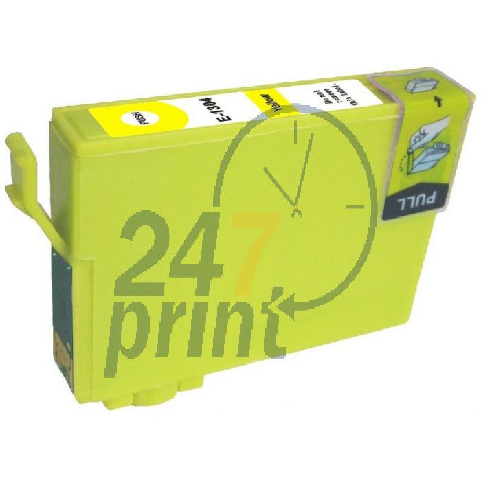 Compatible EPSON T1304 Inkt Cartridge  Geel van 247print.nl