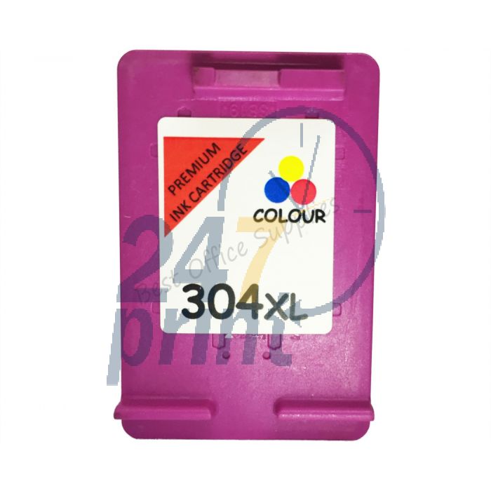 Refilled HP N9K07AE Inkt Cartridge  3- Kleuren van 247print.nl
