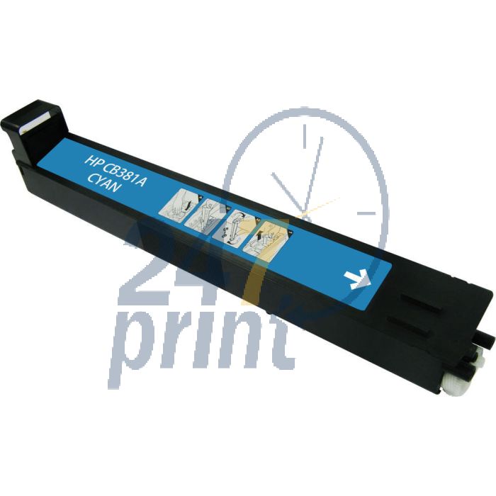 Compatible HP 824A / CB381A Toner Cartridge  Cyaan van 247print.nl