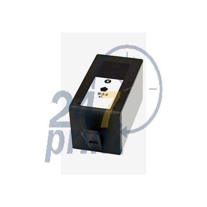 Compatible HP HP 934XLBK / C2P23AE Inkt Cartridge  Zwart van 247print.nl